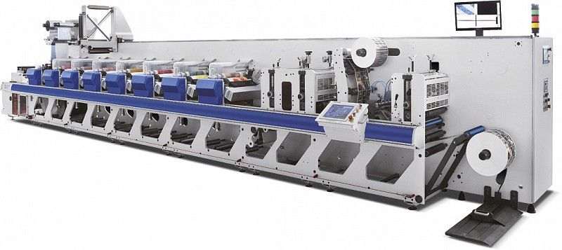 Сервоприводная флексографская печатная машина Weigang ZJR350