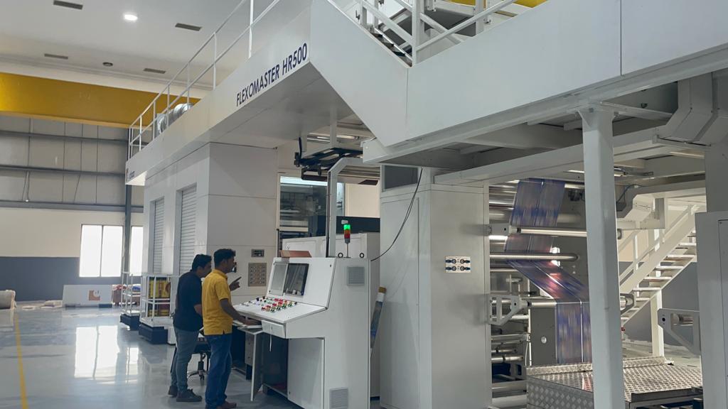 Широкорулонная флексомашина ECHAAR FLEXOMASTER HR600 / HR500