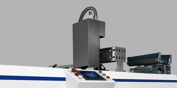 Устройство перемотки полотна с возможностью установки инкджет печатных модулей RHYGUAN PS