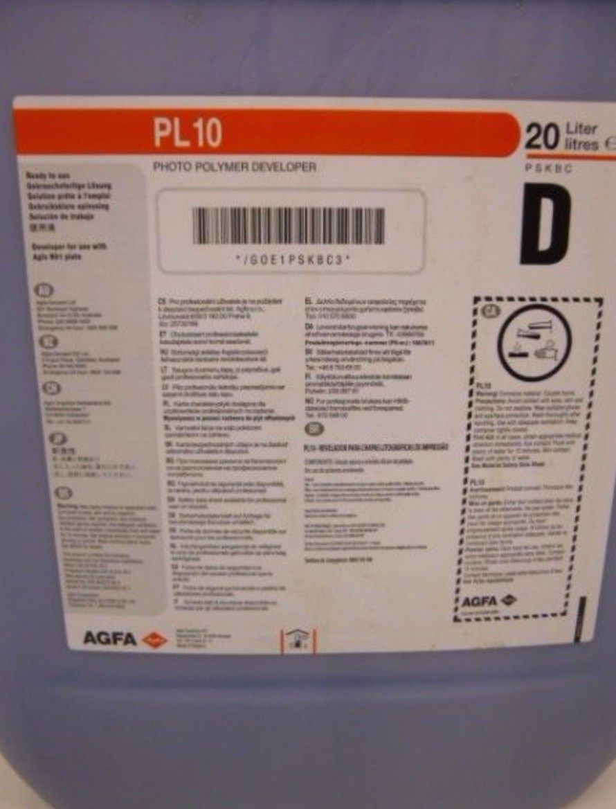 Проявитель Agfa PL10