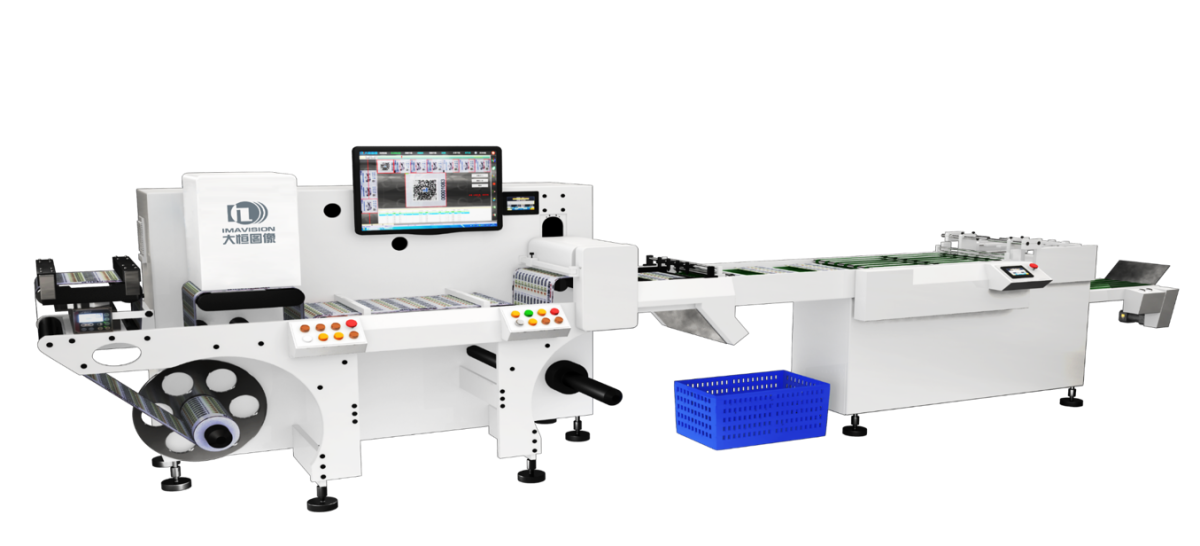 Устройство 100% контроля качества печати этикеток для узкорулонного оборудования DAHENG IMAVISION