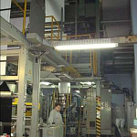 Barmag 5 layer blown film extrusion line