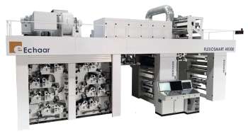 Широкорулонная флексомашина ECHAAR FLEXOSMART HR300 / HR200