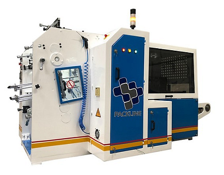 ﻿Компактная рулонная машина для текстурирования материала PACKLINE FEM-400 REEL TO REEL EMBOSSING MACHINE