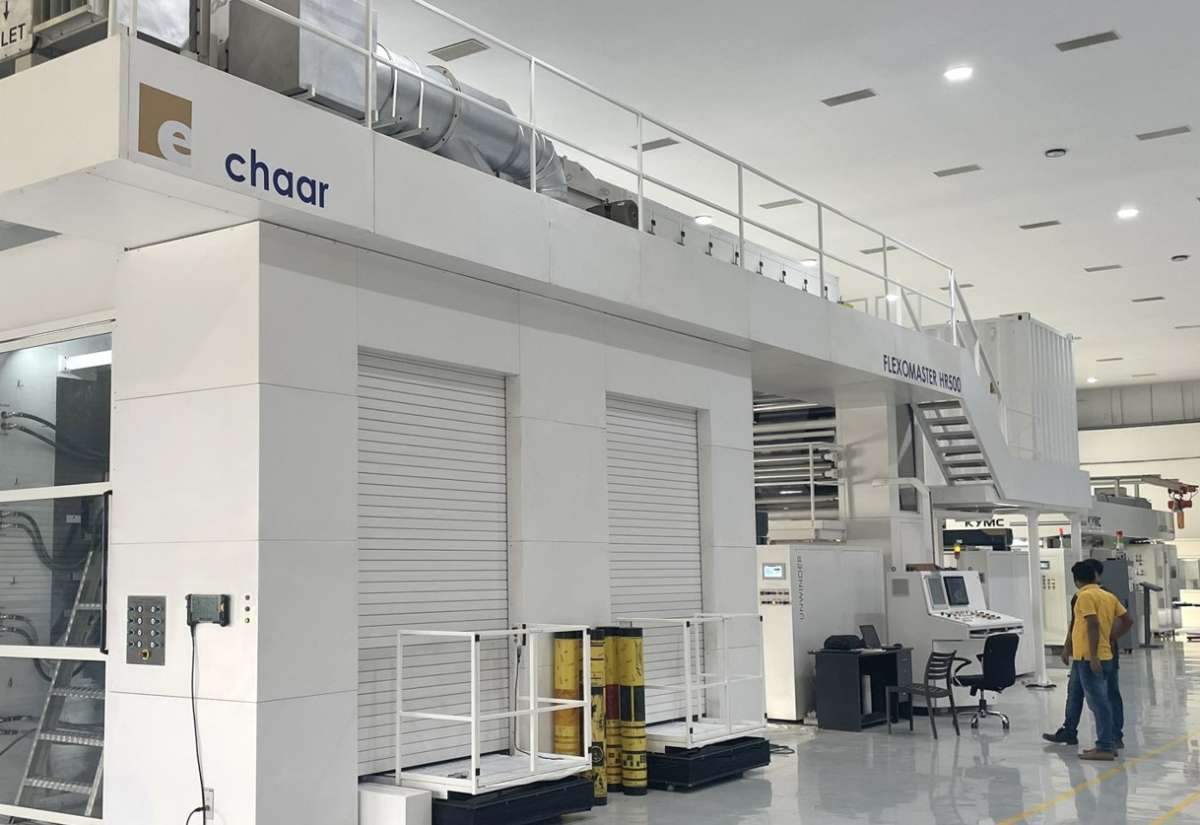 Широкорулонная флексомашина ECHAAR FLEXOMASTER HR600 / HR500