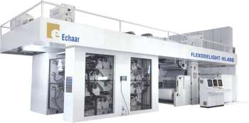Широкорулонная флексомашина ECHAAR FLEXODELIGHT EL300 / HL400 / TL500